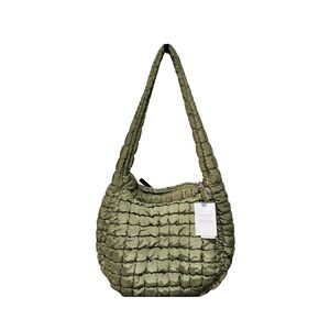Urban Quilted Olive Green Women's Bag